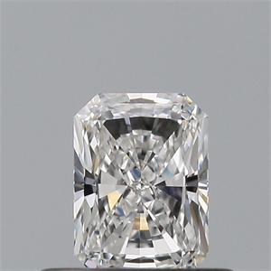Foto Diamante Natural 0.41 quilates, Radiante , Color F, claridad VVS1 y certificado GIA de