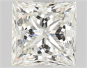 Natural Diamond 1.06 Carats, Princess with  Cut, K Color, VVS1 Clarity and Certified by GIA
