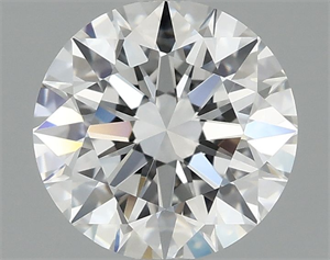 Picture of Lab Grown Diamond 1.10 Carats, Round with Excellent Cut, D Color, VVS2 Clarity and Certified by IGI