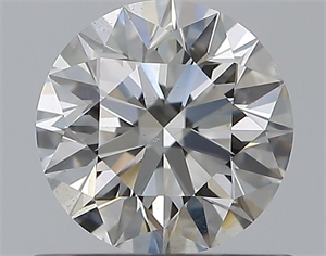Picture of Natural Diamond 0.70 Carats, Round with Excellent Cut, G Color, SI2 Clarity and Certified by GIA