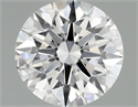 Lab Grown Diamond 1.45 Carats, Round with Ideal Cut, E Color, VS1 Clarity and Certified by IGI
