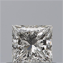 Natural Diamond 0.41 Carats, Princess with  Cut, F Color, VS1 Clarity and Certified by GIA