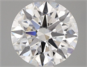 Del inventario de diamantes de laboratorio, 1.04 quilates, Redondo , Color D, claridad VVS2 y certificado IGI