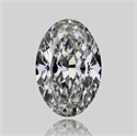 Diamante Natural 1.20 quilates, Ovalado , Color I, claridad IF y certificado GIA
