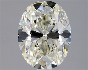 Picture of Natural Diamond 1.50 Carats, Oval with  Cut, K Color, SI1 Clarity and Certified by GIA