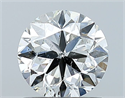 Natural Diamond 1.00 Carats, Round with Very Good Cut, F Color, SI2 Clarity and Certified by GIA