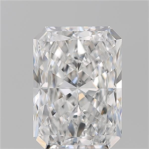 Foto Diamante Natural 3.02 quilates, Radiante , Color D, claridad VS2 y certificado GIA de