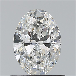 Foto Diamante Natural 0.70 quilates, Ovalado , Color F, claridad VVS2 y certificado GIA de