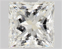 Natural Diamond 1.47 Carats, Princess with  Cut, I Color, VS1 Clarity and Certified by GIA