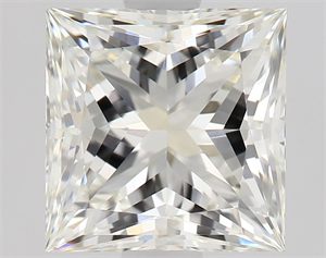 Picture of Natural Diamond 1.47 Carats, Princess with  Cut, I Color, VS1 Clarity and Certified by GIA