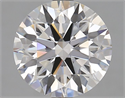 Del inventario de diamantes de laboratorio, 3.01 quilates, Redondo , Color D, claridad VVS2 y certificado GIA