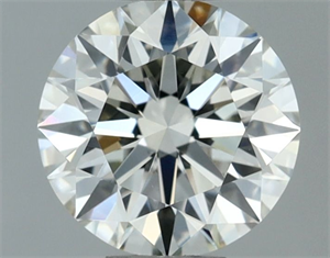 Picture of Natural Diamond 0.84 Carats, Round with Excellent Cut, I Color, VVS2 Clarity and Certified by IGI
