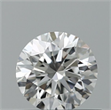 Natural Diamond 0.40 Carats, Round with Excellent Cut, D Color, VVS2 Clarity and Certified by GIA