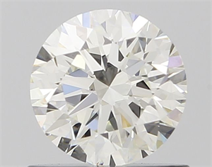 Picture of Natural Diamond 0.70 Carats, Round with Excellent Cut, H Color, VVS1 Clarity and Certified by IGI