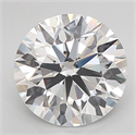 Del inventario de diamantes de laboratorio, 3.32 quilates, Redondo , Color E, claridad IF y certificado IGI