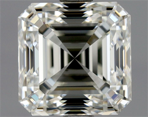 Picture of Natural Diamond 1.91 Carats, Asscher with  Cut, J Color, VVS1 Clarity and Certified by GIA