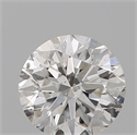 Natural Diamond 0.70 Carats, Round with Very Good Cut, H Color, SI2 Clarity and Certified by IGI