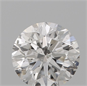 Natural Diamond 0.70 Carats, Round with Very Good Cut, H Color, SI2 Clarity and Certified by IGI