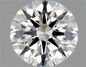 Foto Diamante Natural 0.44 quilates, Redondo , Color D, claridad VVS1 y certificado GIA de