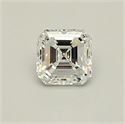 Diamante Natural 0.40 quilates, Asscher , Color D, claridad SI1 y certificado GIA