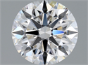 Diamante Natural 1.27 quilates, Redondo , Color D, claridad FL y certificado GIA