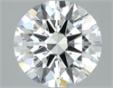 Natural Diamond 1.06 Carats, Round with Excellent Cut, F Color, VVS1 Clarity and Certified by GIA