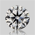 Diamante Natural 0.70 quilates, Redondo , Color D, claridad VVS2 y certificado GIA