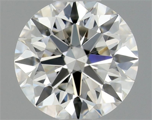 Foto Diamante Natural 0.42 quilates, Redondo , Color H, claridad VS1 y certificado GIA de