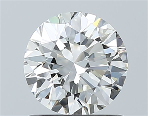 Picture of Natural Diamond 0.90 Carats, Round with Very Good Cut, I Color, VVS2 Clarity and Certified by GIA