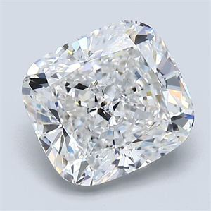 Picture of Natural Diamond 2.52 Carats, Cushion with  Cut, E Color, VS1 Clarity and Certified by GIA