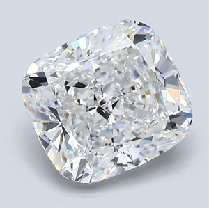 Picture of Natural Diamond 2.52 Carats, Cushion with  Cut, E Color, VS1 Clarity and Certified by GIA