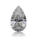 Diamante Natural 0.52 quilates, De pera , Color G, claridad VS2 y certificado GIA