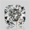 Natural Diamond 0.55 Carats, Cushion with  Cut, D Color, VVS1 Clarity and Certified by GIA