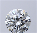 Diamante Natural 0.50 quilates, Redondo , Color H, claridad VS1 y certificado GIA