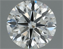 Diamante Natural 0.61 quilates, Redondo , Color H, claridad VVS1 y certificado IGI