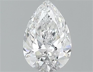 Picture of Natural Diamond 0.81 Carats, Pear with  Cut, E Color, VS1 Clarity and Certified by GIA