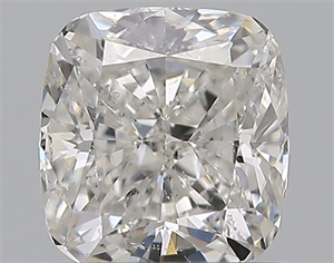 Picture of Natural Diamond 0.90 Carats, Cushion with  Cut, G Color, SI2 Clarity and Certified by GIA