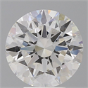 Lab Grown Diamond 5.02 Carats, Round with Excellent Cut, E Color, VVS2 Clarity and Certified by IGI