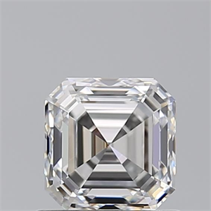 Picture of Natural Diamond 1.01 Carats, Asscher with  Cut, H Color, VVS1 Clarity and Certified by GIA