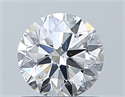 Diamante Natural 0.70 quilates, Redondo , Color F, claridad SI1 y certificado GIA