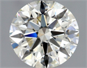 Diamante Natural 0.79 quilates, Redondo , Color J, claridad SI1 y certificado GIA