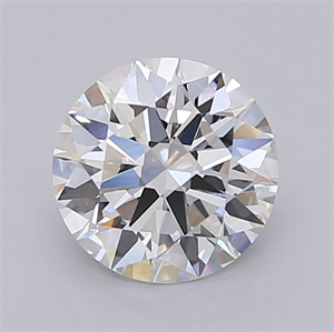 Picture of Lab Grown Diamond 1.51 Carats, Round with Ideal Cut, D Color, VVS2 Clarity and Certified by IGI