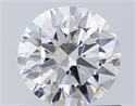 Diamante Natural 0.70 quilates, Redondo , Color F, claridad I1 y certificado GIA