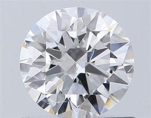 Picture of Natural Diamond 0.70 Carats, Round with Excellent Cut, F Color, I1 Clarity and Certified by GIA