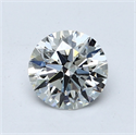 Lab Grown Diamond 2.38 Carats, Round with Ideal Cut, E Color, VS2 Clarity and Certified by IGI