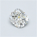 Diamante Natural 0.53 quilates, Del cojín , Color H, claridad VS1 y certificado GIA