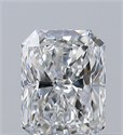 Diamante Natural 0.32 quilates, Radiante , Color F, claridad VVS1 y certificado GIA
