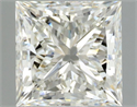 Natural Diamond 1.00 Carats, Princess with  Cut, I Color, VVS2 Clarity and Certified by GIA