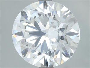 Picture of Lab Grown Diamond 4.14 Carats, Round with Ideal Cut, D Color, VS1 Clarity and Certified by IGI