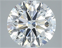 Natural Diamond 2.62 Carats, Round with Excellent Cut, D Color, VS1 Clarity and Certified by GIA